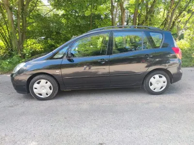 Gebraucht Toyota Corolla Verso 90 PS (66 kW) 2002 Schwarz Van / Kleinbus