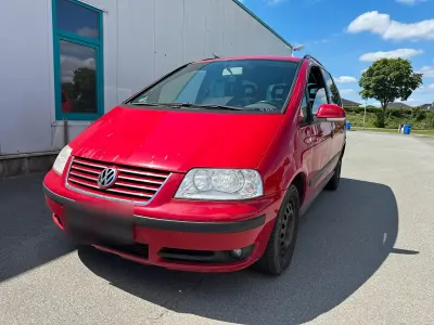 Gebraucht VW Sharan 116 PS (85 kW) 2009 Rot Van / Kleinbus