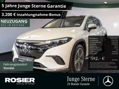 Gebraucht Mercedes EQS450+ Electric Art 264 kW (360 PS) 2023 Weiss / diamantweiss bright SUV