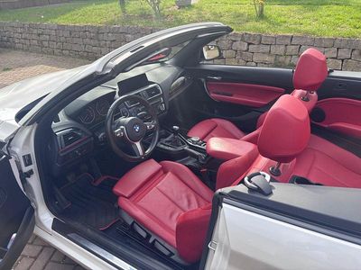 Usata BMW 220 Sport Line 184 CV (135 kW) 2016 Bianco Cabrio