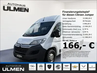 Gebraucht Citroën Jumper 140 PS (102 kW) 2023 Weiss Van / Kleinbus