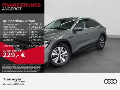Second-hand Audi Q8 Sportback e-tron Advanced 300 kW (408 CP) 2024 Gri SUV