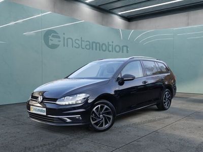Gebraucht VW Golf VII 116 PS (85 kW) 2018 Schwarz Kombi