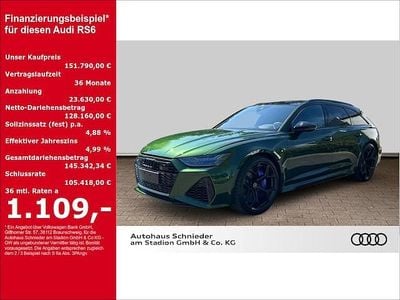 Second-hand Audi RS6 Performance 630 CP (463 kW) 2025 Verde Break