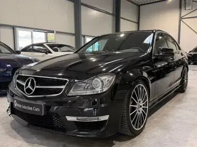 Brugt Mercedes C63 AMG AMG 487 HK (358 kW) 2012 Sort Sedan