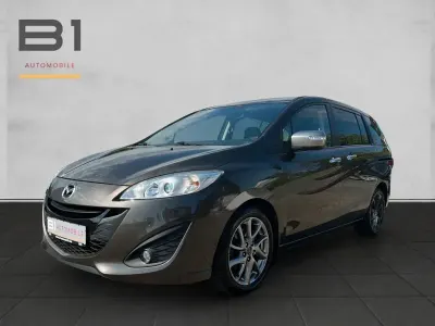 Gebraucht Mazda 5 Sports-Line 116 PS (85 kW) 2015 Grau Van / Kleinbus