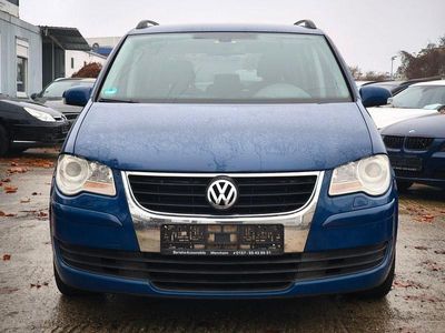 Gebraucht VW Touran United 105 PS (77 kW) 2008 Blau Van / Kleinbus