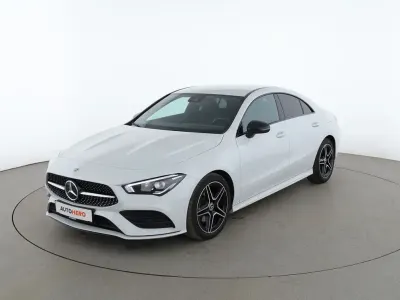 Gebraucht Mercedes CLA200 AMG line 163 PS (119 kW) 2021 Weiß Coupé