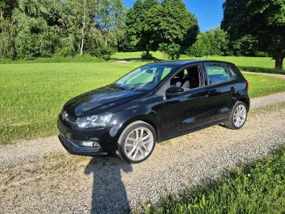 Gebraucht VW Polo Highline 110 PS (80 kW) 2015 Schwarz Kleinwagen