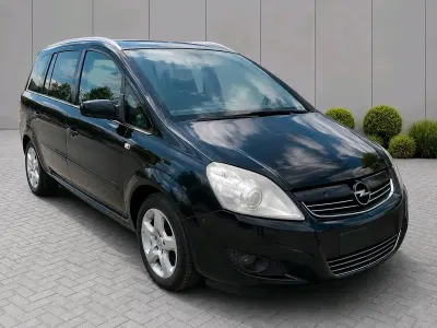 Gebraucht Opel Zafira 140 PS (102 kW) 2008 Schwarz Van / Kleinbus
