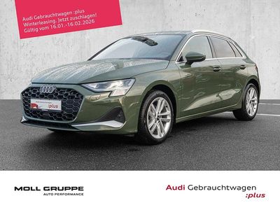 Distriktgrün metallic Gebraucht 2025 Audi A3 Advanced Plus Limousine | 35.440 € (Fairer Preis)