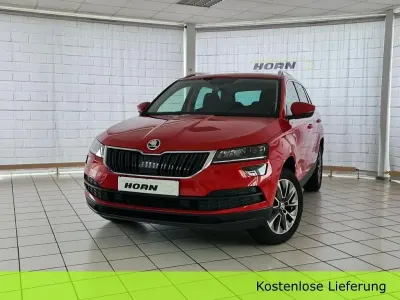 Gebraucht Skoda Karoq Clever 150 PS (110 kW) 2022 Velvetrot metallic SUV