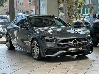 Gebraucht Mercedes C180 AMG line 193 PS (141 kW) 2025 Selenitgrau  metalliclack Limousine