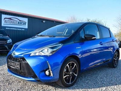Gebraucht Toyota Yaris Hybrid Style 75 PS (55 kW) 2018 Blau Kleinwagen