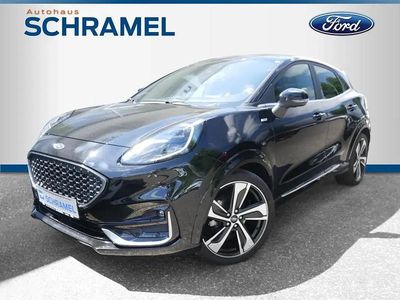 Schwarz / obsidianschwarz Gebraucht 2021 Ford Puma ST-Line SUV | 21.490 € (Etwas zu teuer)