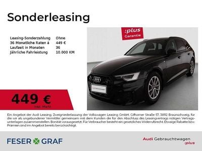 Mythosschwarz metallic Gebraucht 2025 Audi A6 S-Line Kombi | 49.990 € (Fairer Preis)