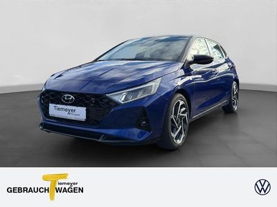 Blau Gebraucht 2021 Hyundai i20 Intro Edition Kleinwagen | 17.980 € (Fairer Preis)