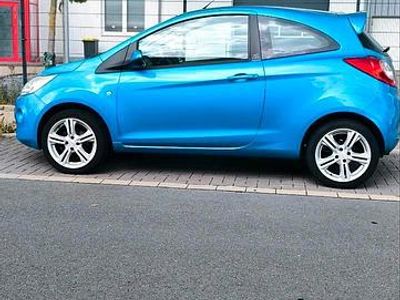 Second-hand Ford Ka 69 CP (50 kW) 2011 Albastru Hatchback