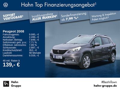 gebraucht Peugeot 2008 Allure 1.6 Blue-HDI CAM Navi PDC Leder