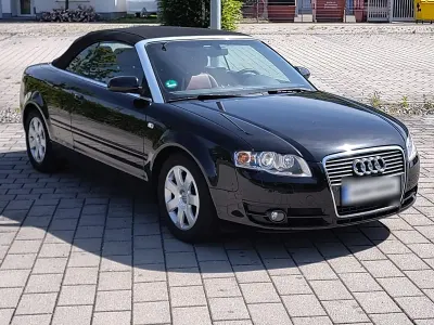 Gebraucht Audi A4 Cabriolet Comfort 200 PS (147 kW) 2008 Schwarz Cabrio