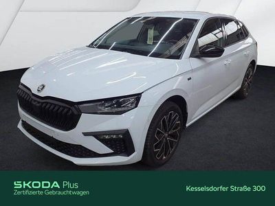 Gebraucht Skoda Scala Tour 150 PS (110 kW) 2025 Moonweiß perleffekt Kleinwagen