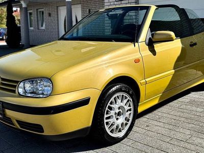Gebraucht VW Golf Cabriolet Karmann 75 PS (55 kW) 1998 Gelb Cabrio