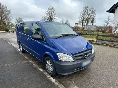 Używany Mercedes Vito 163 KM (119 kW) 2014 Niebieski Van