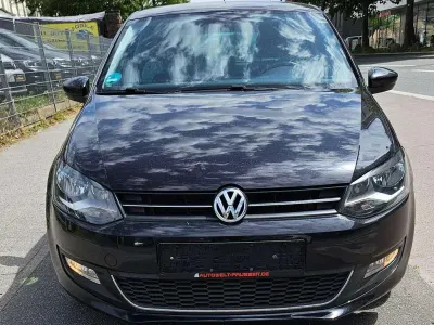 Gebraucht VW Polo Highline 90 PS (66 kW) 2010 Schwarz Kleinwagen