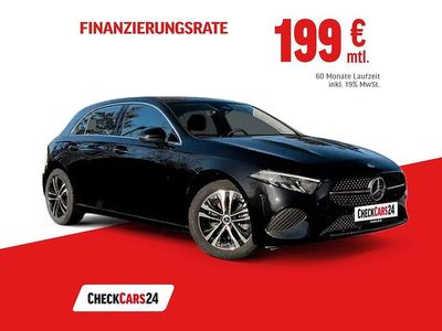 Gebraucht Mercedes A200 AMG line 150 PS (110 kW) 2024 Schwarz Limousine