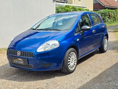 Gebraucht Fiat Grande Punto Active 77 PS (56 kW) 2009 Blau Kleinwagen