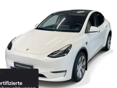 Gebraucht Tesla Model Y Long Range AWD 273 kW (372 PS) 2022 Weiß SUV