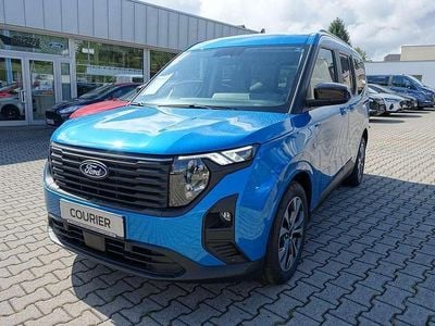 Neu Ford Tourneo Courier Titanium 125 PS (91 kW) 2025 Digital aqua blue Van / Kleinbus