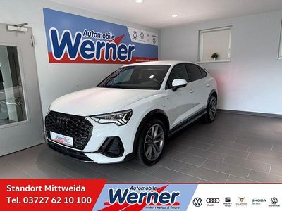 Weiß Gebraucht 2021 Audi Q3 Sportback S-Line SUV | 27.880 € (Teuer)