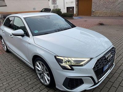 Gebraucht Audi A3 S-Line 150 PS (110 kW) 2023 Weiß Limousine