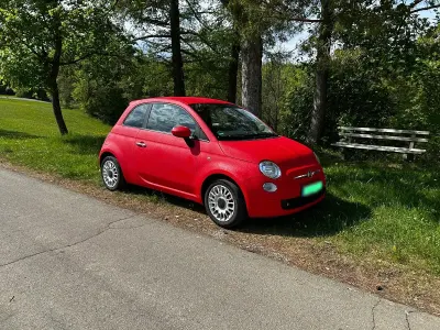 Gebraucht Fiat 500 101 PS (74 kW) 2008 Rot Kleinwagen