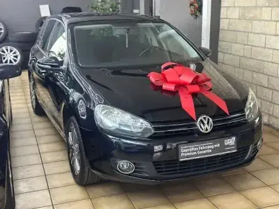Gebraucht VW Golf VI Comfortline 80 PS (58 kW) 2009 Schwarz Kleinwagen