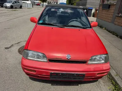 Gebraucht Suzuki Swift 68 PS (50 kW) 1992 Rot Cabrio