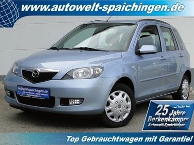 Gebraucht Mazda 2 Energy 101 PS (74 kW) 2004 Blau metallic Van / Kleinbus