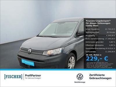 Gebraucht VW Caddy 122 PS (89 kW) 2023 Pure grey (grau) Van / Kleinbus