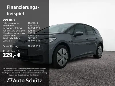 Gebraucht VW ID.3 Pure 110 kW (150 PS) 2022 Grau Kleinwagen