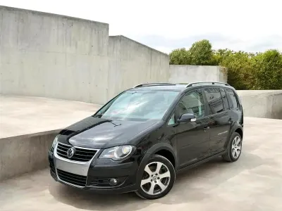 Gebraucht VW Touran Cross 170 PS (125 kW) 2008 Schwarz Van / Kleinbus