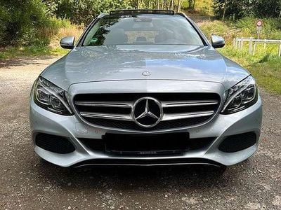 Usata Mercedes C250 Avantgarde 204 CV (150 kW) 2017 Blu Station wagon