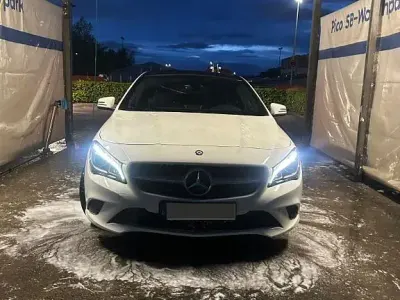 Gebraucht Mercedes CLA250 AMG line 211 PS (155 kW) 2014 Weiß Limousine