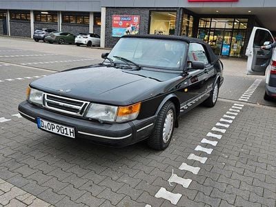 Gebraucht Saab 900 Cabriolet 126 PS (92 kW) 1990 Schwarz Cabrio