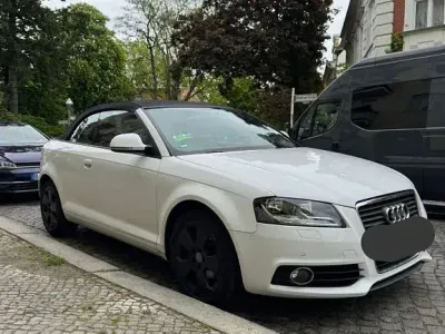 Gebraucht Audi A3 Cabriolet Sport 102 PS (75 kW) 2009 Weiß Cabrio