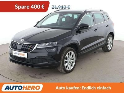 Gebraucht Skoda Karoq Style 116 PS (85 kW) 2019 Schwarz SUV