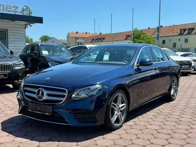 Gebraucht Mercedes E400 AMG line 340 PS (250 kW) 2019 Cavansitblau  metalliclack Limousine