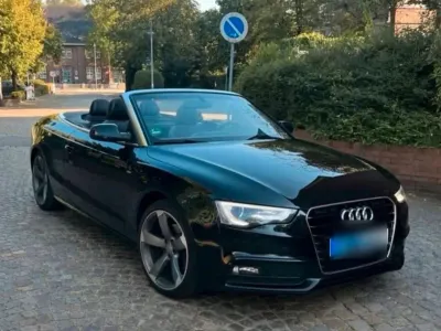 Gebraucht Audi A5 Cabriolet S-Line 170 PS (125 kW) 2012 Schwarz Cabrio