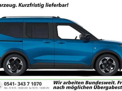 Neu Ford Tourneo Courier Active 125 PS (91 kW) 2026 Digital aqua blue metallic Van / Kleinbus