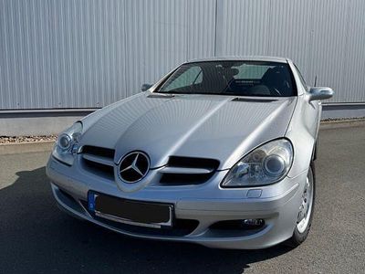 Gebraucht Mercedes SLK200 163 PS (119 kW) 2006 Silber Cabrio